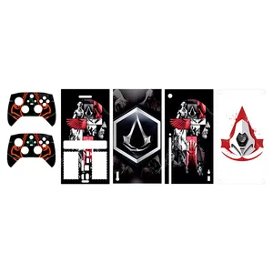 برچسب کنسول بازی Xbox series x طرح assassins creed 07 مجموعه 5 عددی