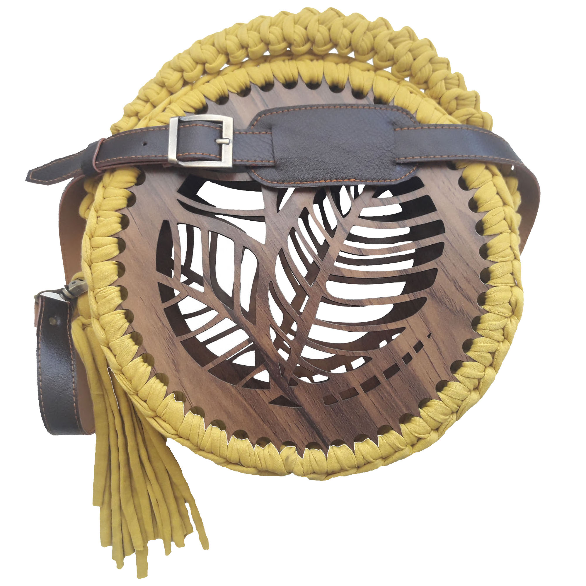 کیف بافتنی مدل گلبرگ کد ۱۱۰