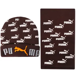 ست کلاه و شالگردن بافتنی بچگانه مدل PJ-107021