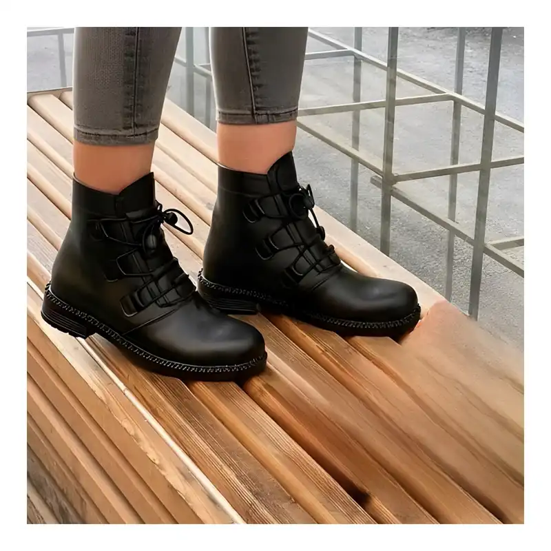 نیم بوت زنانه مدل بنکی