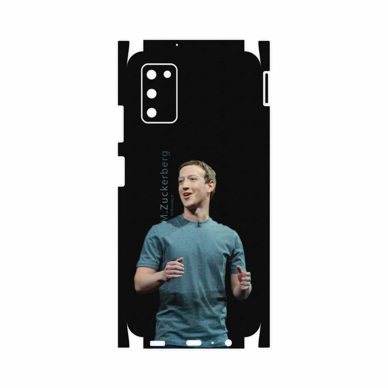 برچسب پوششی ماهوت مدل Mark-Zuckerberg-FullSkin مناسب برای گوشی موبایل سامسونگ Galaxy A03S