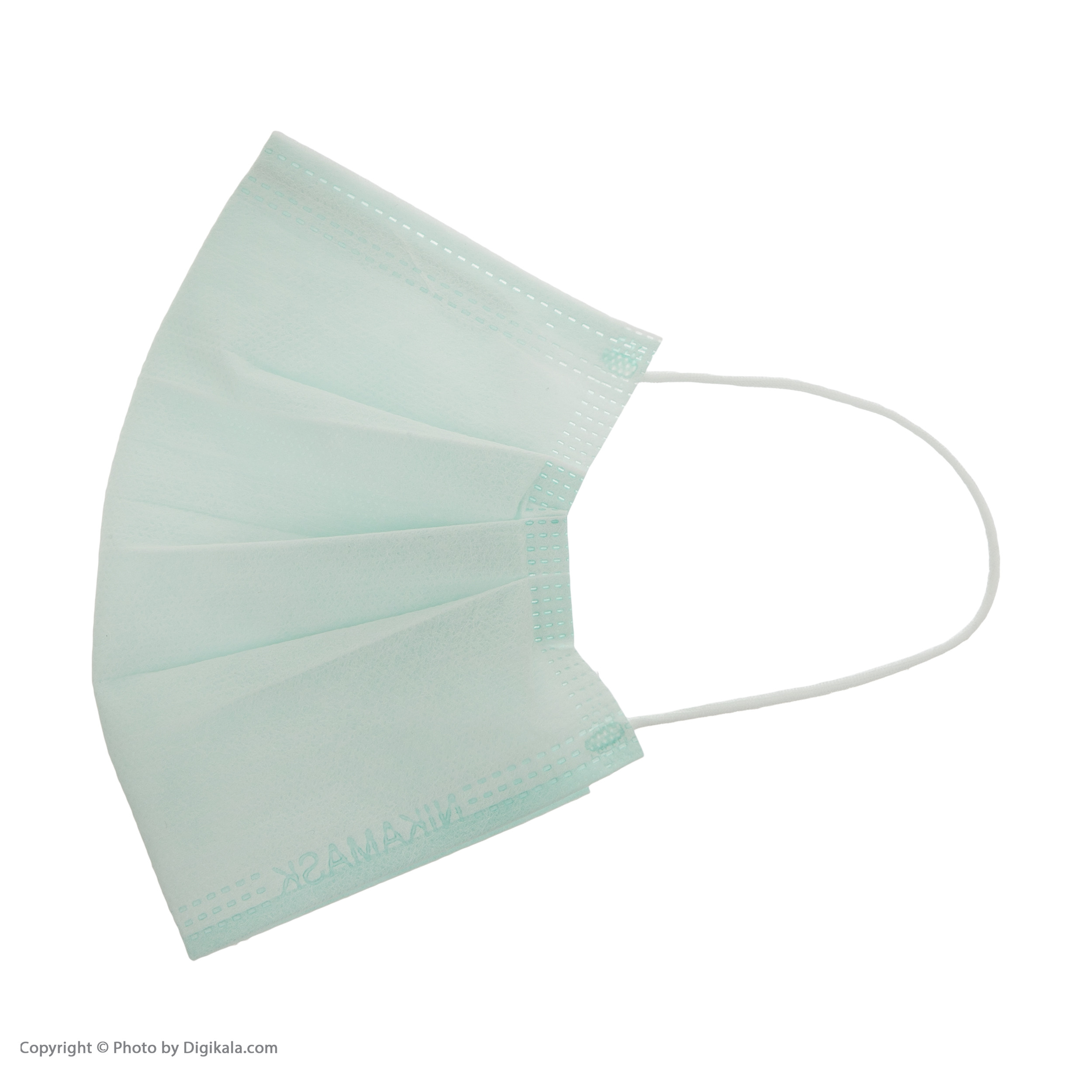 ماسک تنفسی نیکا مدل ملت بلون دار سه لایه 3P-1400G بسته 50 عددی