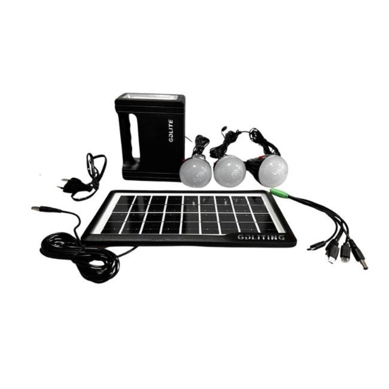 سیستم روشنایی خورشیدی جی دی سوپر مدل GD-18