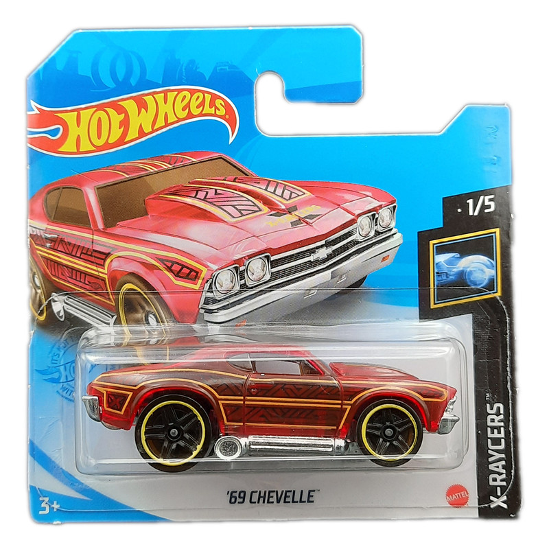 ماشین بازی هات ویلز مدل 69 CHEVELLE