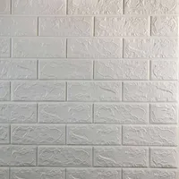 دیوارپوش مدل فومی پشت چسب دار طرح آجر بسته 10 عددی