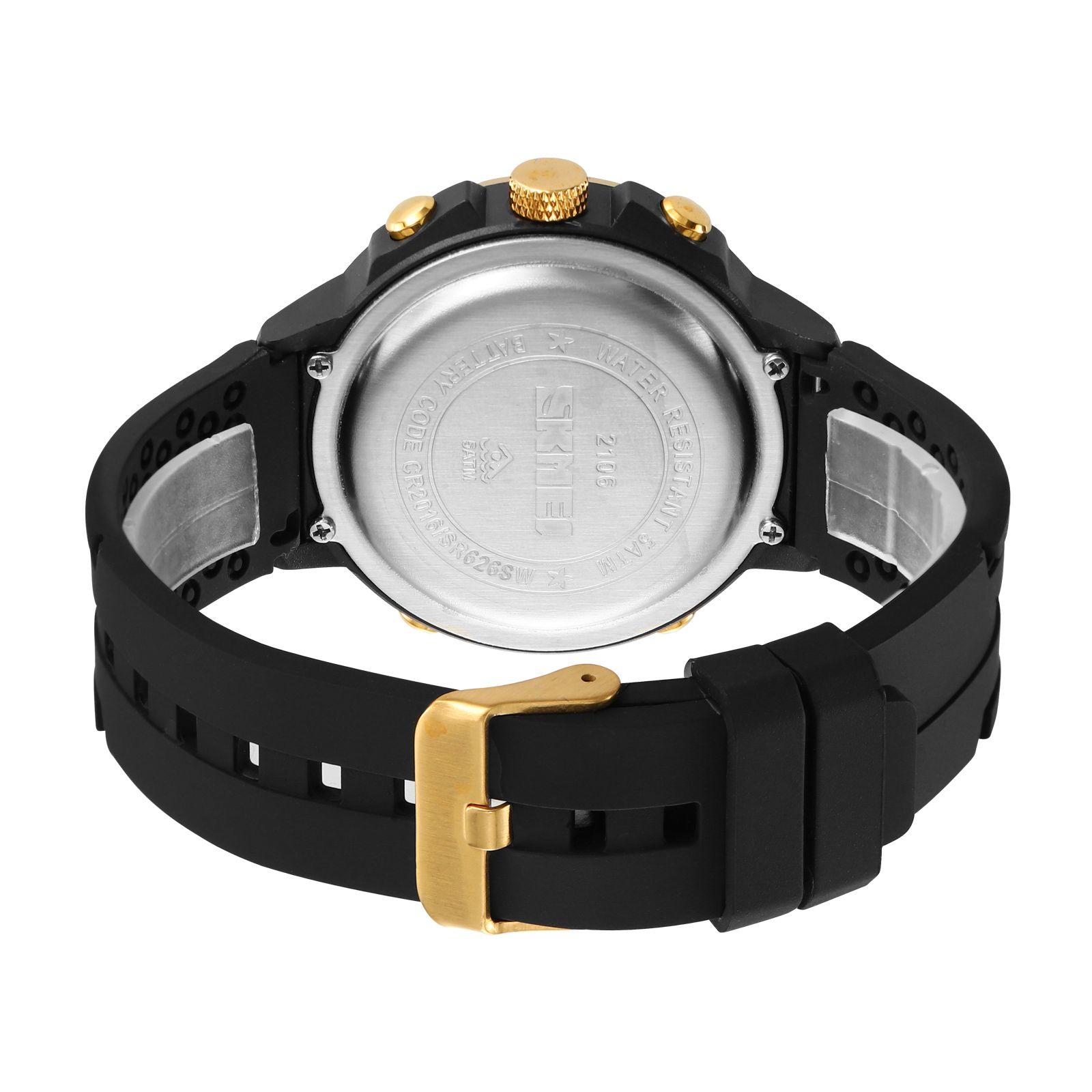 ساعت مچی عقربه‌ای مردانه کوارتز اسکمی مدل 2106 GD -  - 11