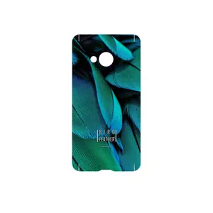 MAHOOT Green Feather Cover Sticker for HTC U Play