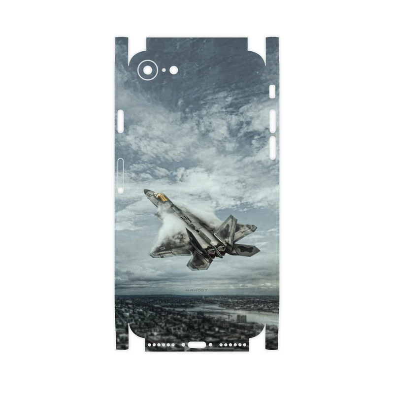 برچسب پوششی ماهوت مدل F-22-Raptor-FullSkin مناسب برای گوشی موبایل اپل iPhone SE 2022