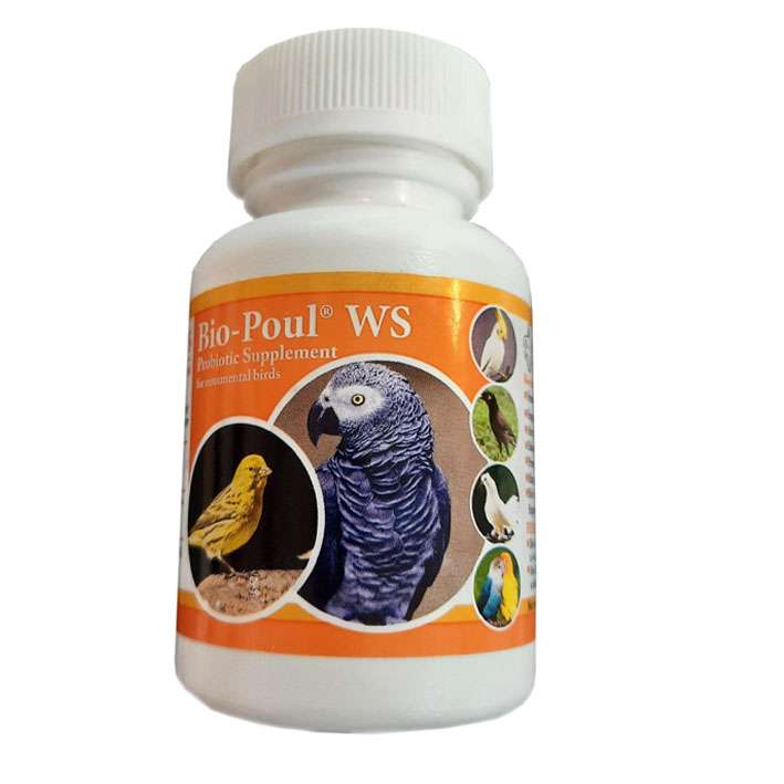 مکمل غذایی پرندگان بیوپول مدل پودر وزن 80 گرم