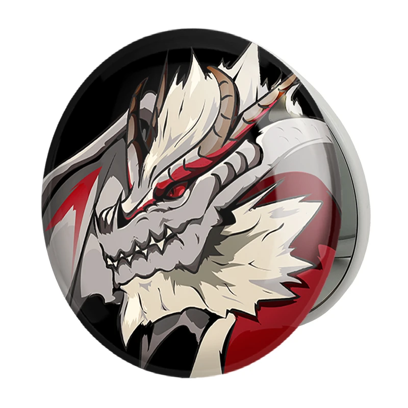 آینه جیبی خندالو طرح بازی شکارچی هیولا (Monster Hunter) مدل تاشو کد 33253