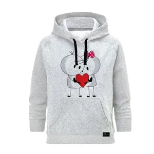 هودی زنانه کد B272 رنگ طوسی