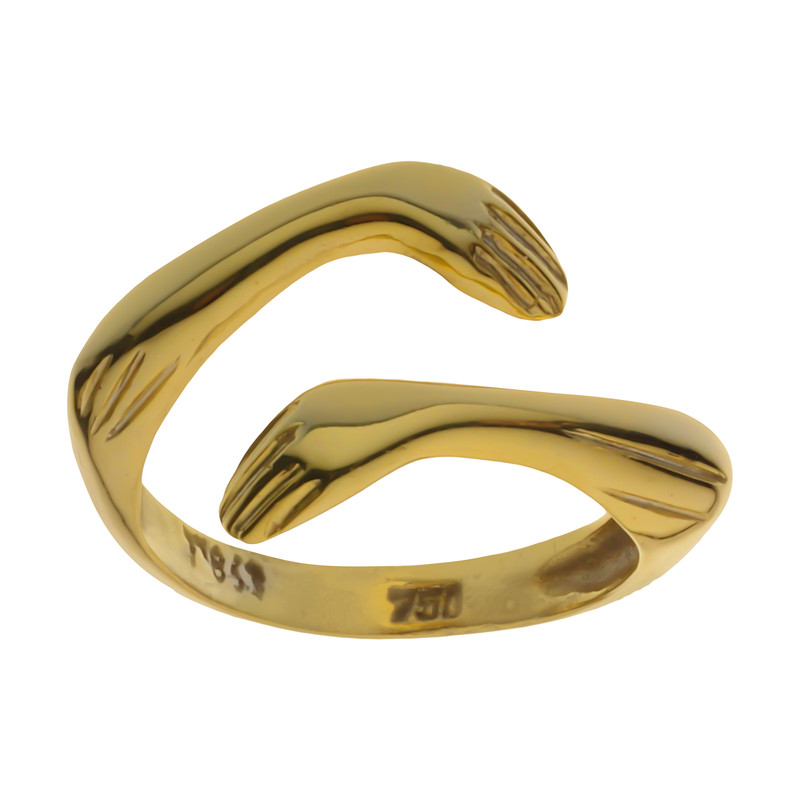 انگشتر طلا 18 عیار زنانه مایا ماهک مدل MR0711