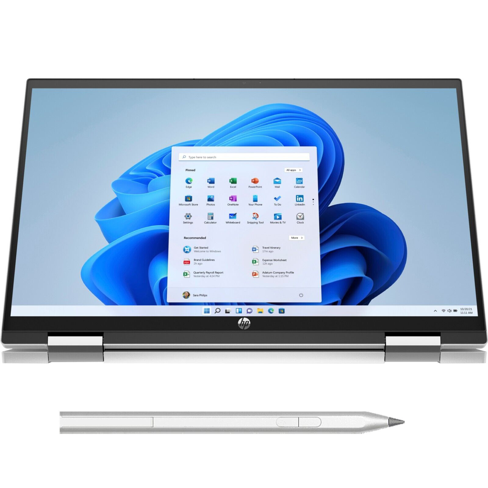 لپ تاپ 15.6 اینچی اچپی مدل Pavilion x360 15t-ER100-i5 8GB 1TB Iris Xe لپ تاپ 15.6 اینچی اچپی مدل Pavilion x360 15t-ER100-i5 8GB 1TB Iris Xe