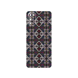 MAHOOT SISTAN Needlework 1 Cover Sticker for Motorola Moto E32s