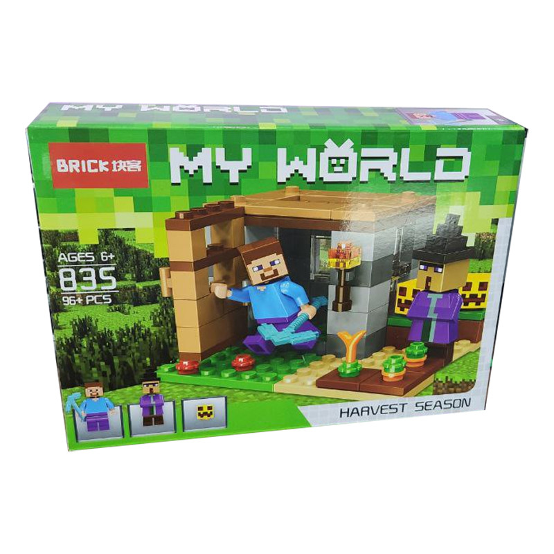 ساختنی مدل بریک سری My World کد 835