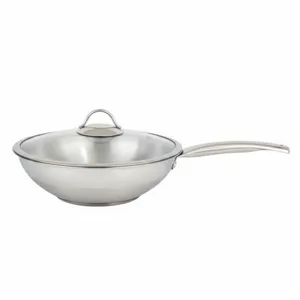 تابه ووک استیل ریور مدل سیلور کد TP3306 سایز 28