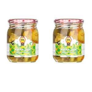ترشی مخلوط بهروز - 550 گرم بسته 2 عددی