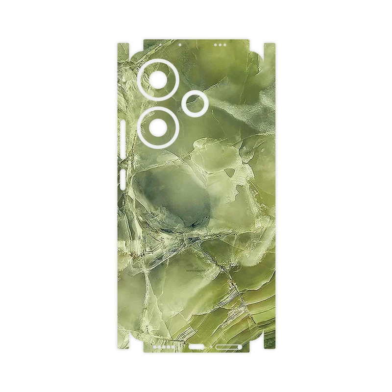 برچسب پوششی ماهوت مدل Green_Crystal_Marble-FullSkin مناسب برای گوشی موبایل شیائومی Poco F6