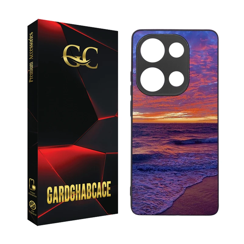 کاور گارد قاب کیس مدل دخترانه T مناسب برای گوشی موبایل  شیائومی  Poco M6 Pro \ Redmi Note 13 Pro 4G