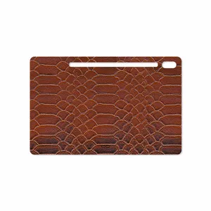 MAHOOT Brown-Snake-Leather Cover Sticker for Samsung Galaxy Tab S6 2019 SM-T860