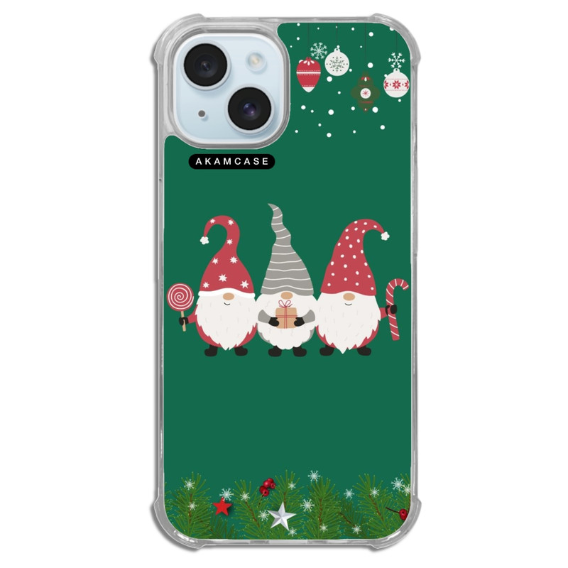 کاور آکام مدل AMCWTA15-CHRISTMAS12 مناسب برای گوشی موبایل اپل iPhone 15