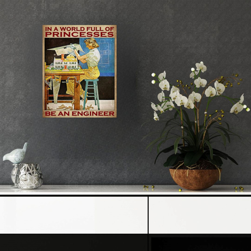 پوستر مدل  یک مهندس باشید 