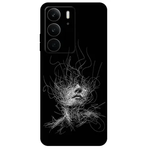 Megafone Face Sketch 7423 Cover For Realme C75 / C75X