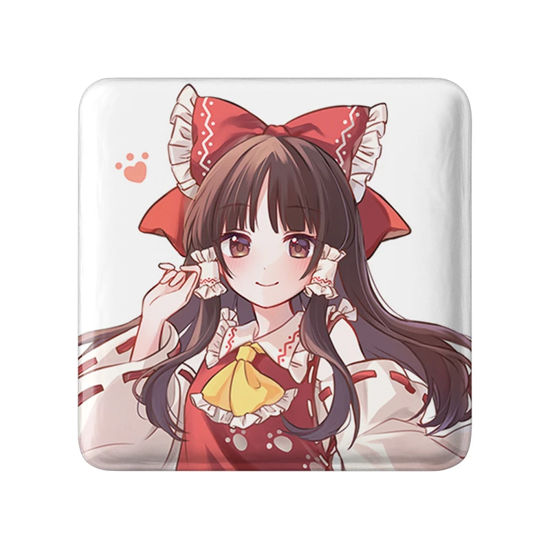 پیکسل خندالو طرح بازی توهو Touhou مدل مربعی کد 35743