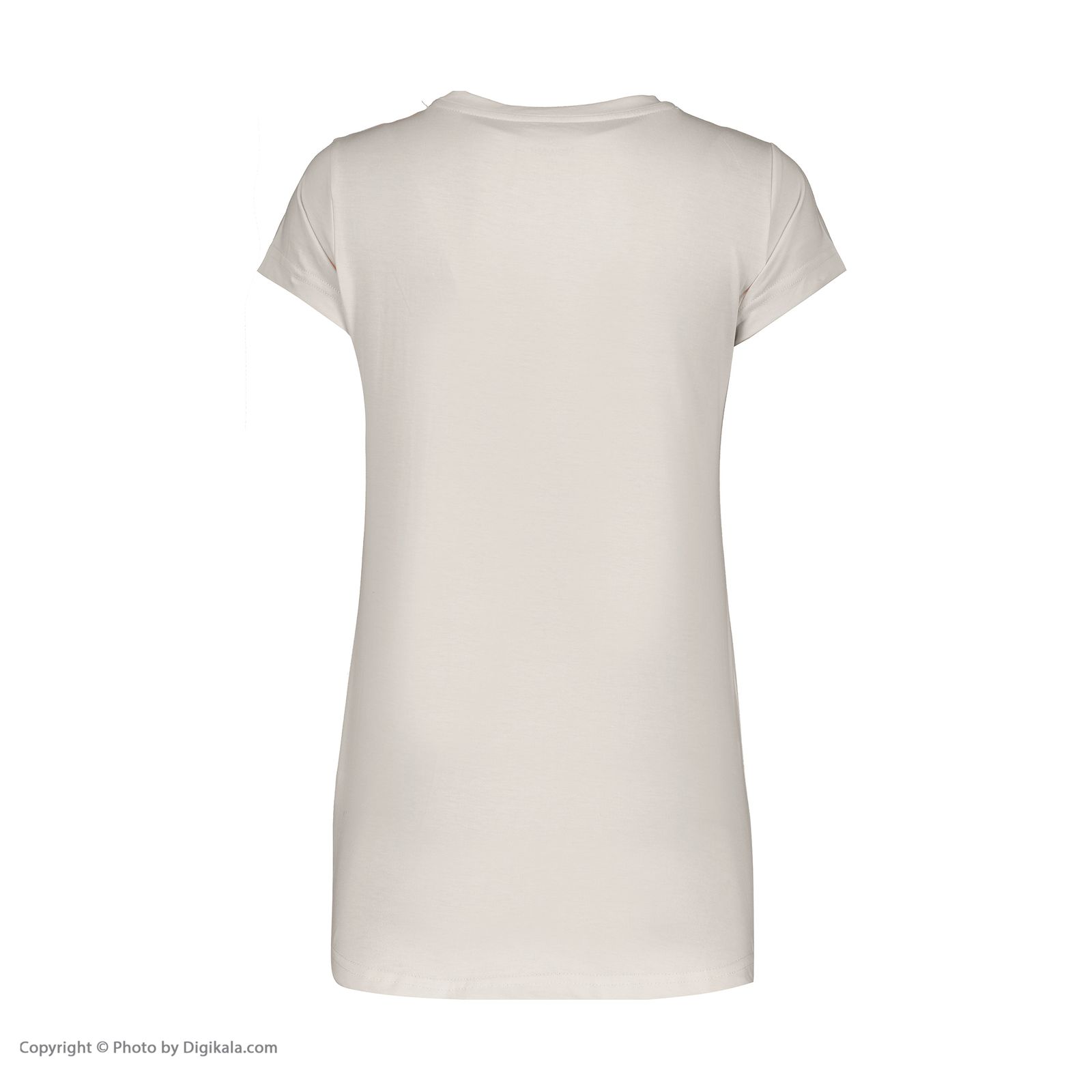 تی شرت لانگ زنانه نیو نیل مدل t12-White -  - 3