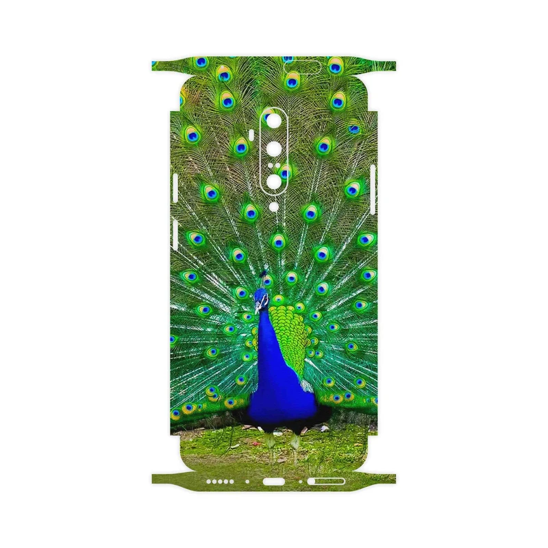 برچسب پوششی ماهوت مدل Peacock-FullSkin مناسب برای گوشی موبایل وان پلاس 7T Pro
