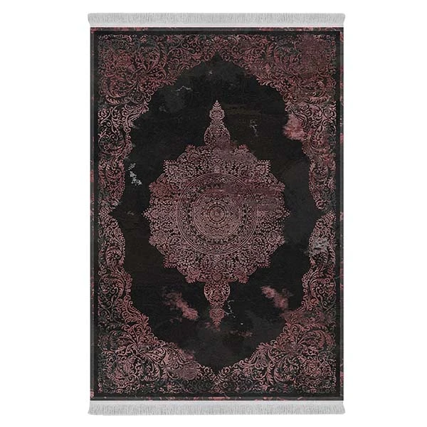 فرش پارچه‌ای دفه مدل فرشینه طرح مدرن کد 488