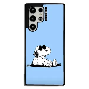 AKAM AMCWSGS22U-SNOOPY3 Cover For Samsung Galaxy S22 Ultra