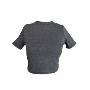 کراپ تاپ آستین کوتاه زنانه مدل 113