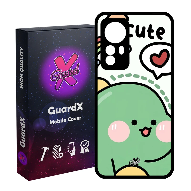 کاور گارد ایکس طرح Cute مدل Glass10561 مناسب برای گوشی موبایل شیائومی Redmi Note 12S