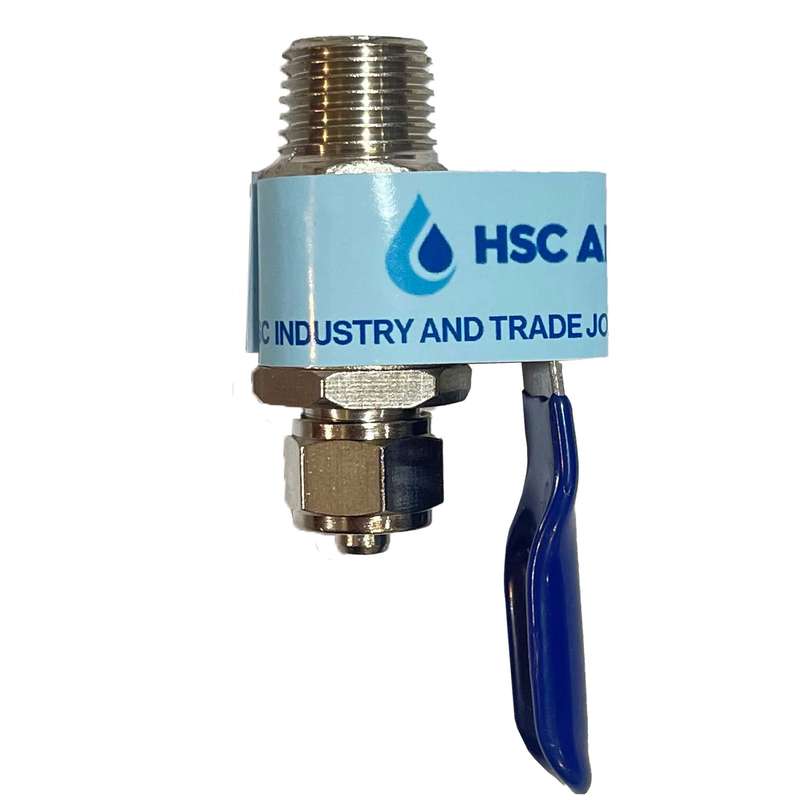 شیر فلکه دستگاه تصفیه آب اچ اس سی اریتیم مدل 1/4 به 1/4