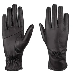 دستکش زنانه پاتن چرم آفتاب مدل M4