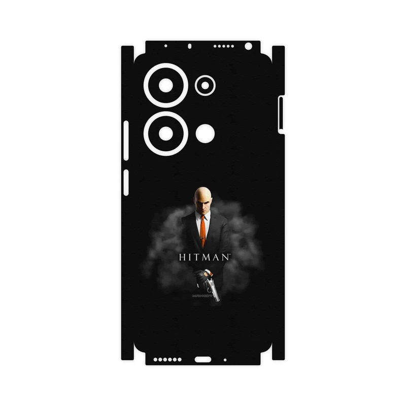 برچسب پوششی ماهوت مدل HITMAN-FullSkin مناسب برای گوشی موبایل شیائومی Redmi Note 13 Pro 4G