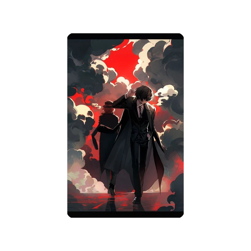 استیکر کارت مدل انیمه طرح Bungo Stray Dogs Osamu dazai کد 5209