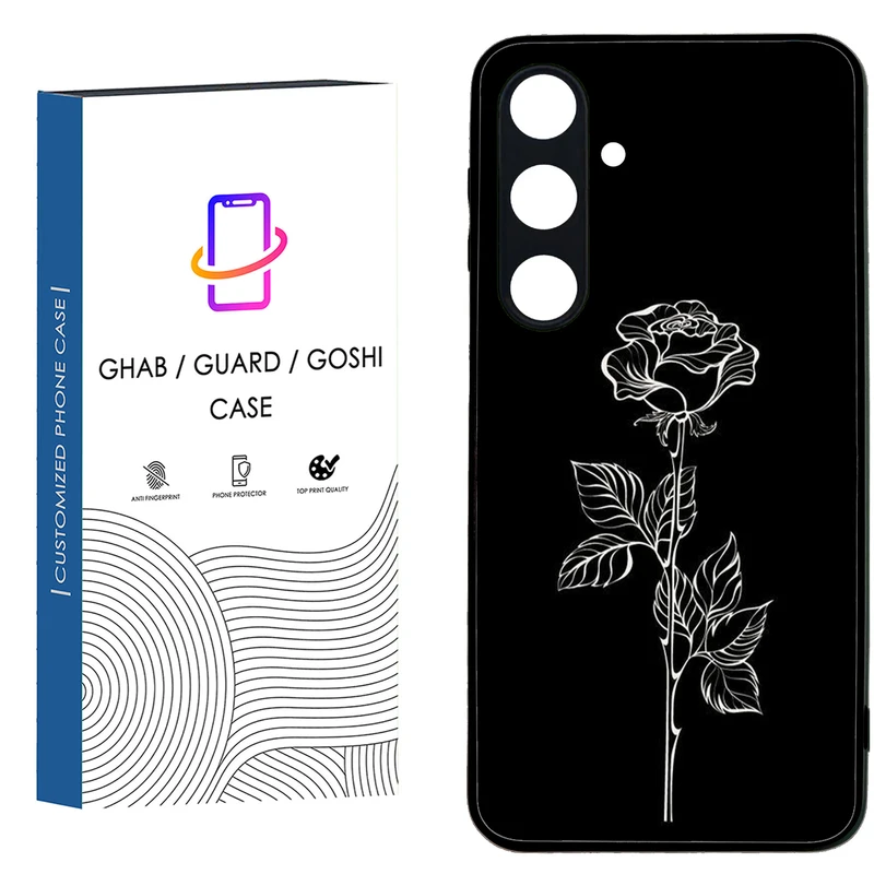 کاور قاب گارد گوشی طرح دخترانه کد 50 - TPU مناسب برای گوشی موبایل سامسونگ Galaxy S24 FE