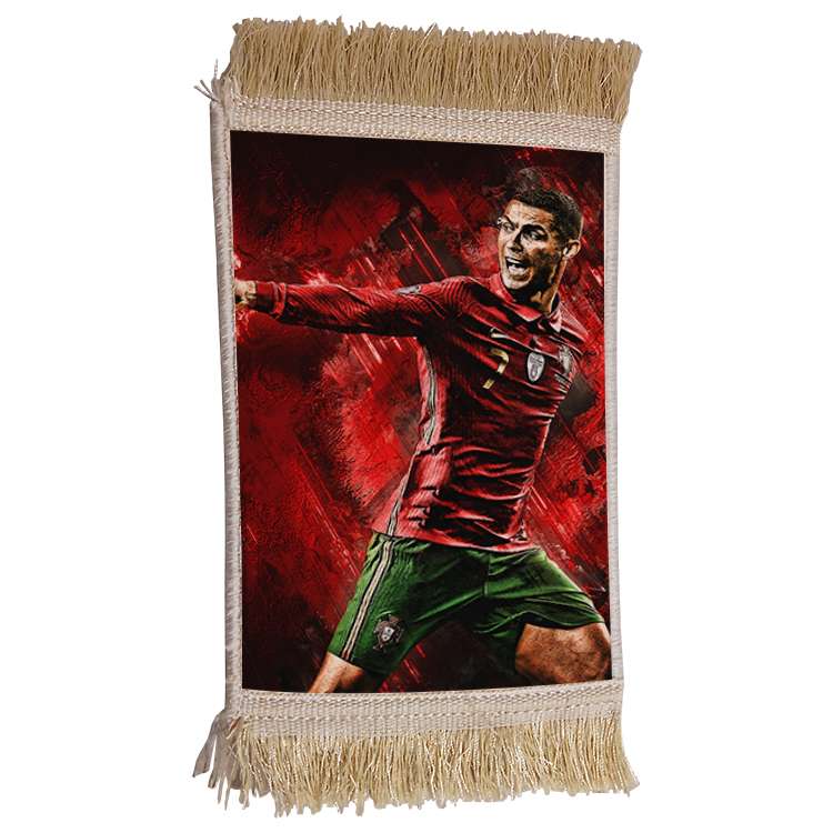 فرش ماشینی دیوارکوب مدل رونالدو کد 381