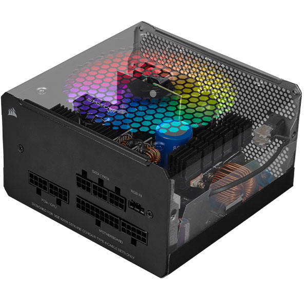 منبع تغذیه کامپیوتر کورسیر مدل CX550F RGB 3