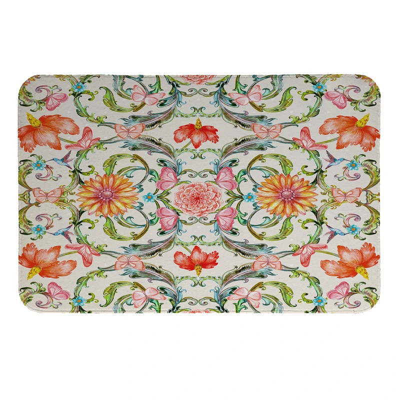 پادری طرح گل کد 5876 سایز 80 × 50 سانتی متر