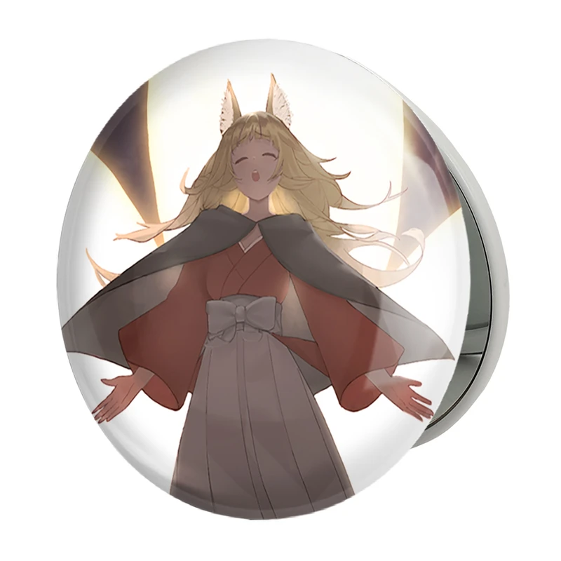 آینه جیبی خندالو طرح هاروهیمه انیمه دانماچی مدل تاشو کد 33529