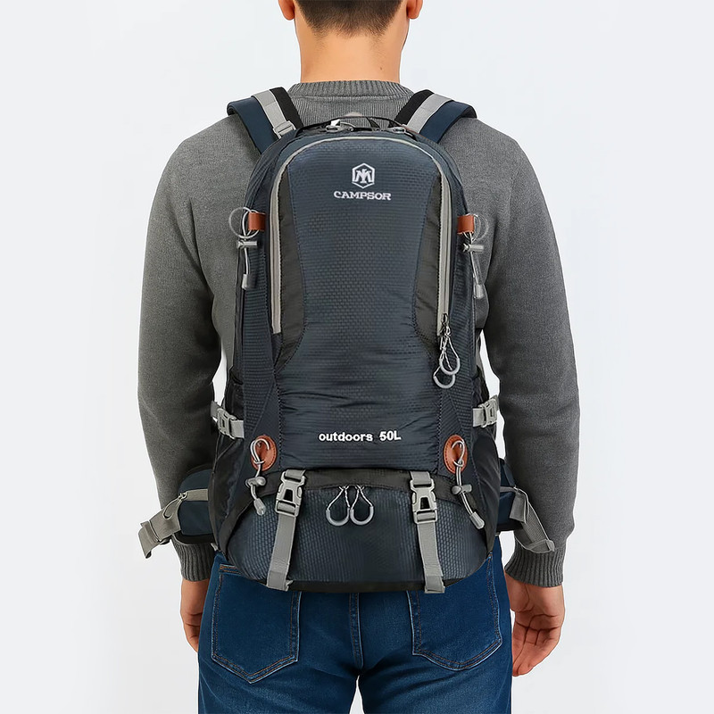 کوله پشتی کوهنوردی 50 لیتری کمپسور مدل OUTDOORS