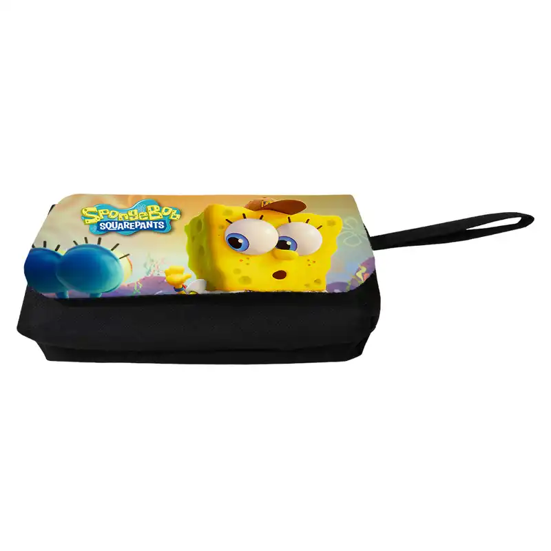 جامدادی مدل دوزیپ طرح باب اسفنجی کد NI171