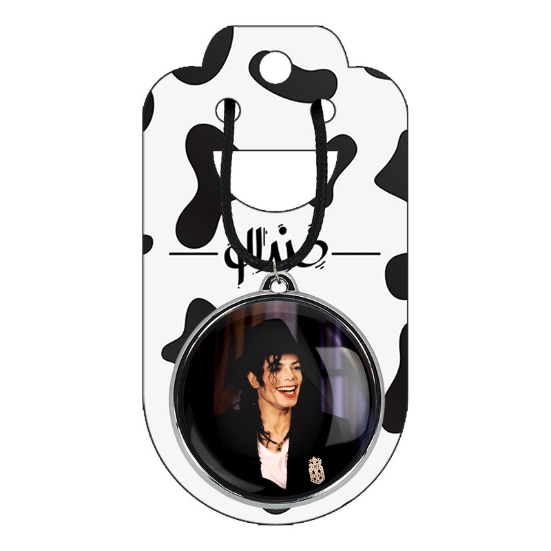 گردنبند خندالو مدل مایکل جکسون Michael Jackson کد 1923119236