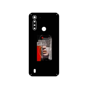 MAHOOT Collage of Mouth Cover Sticker for Motorola Moto G8 Power Lite