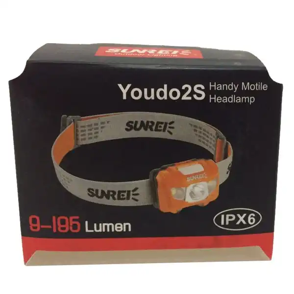 چراغ پیشانی سانری مدل YOUDO2S