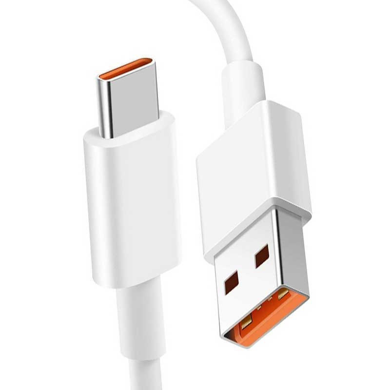 کابل تبدیل USB به USB-C توربو مدل 67 وات طول 1 متر