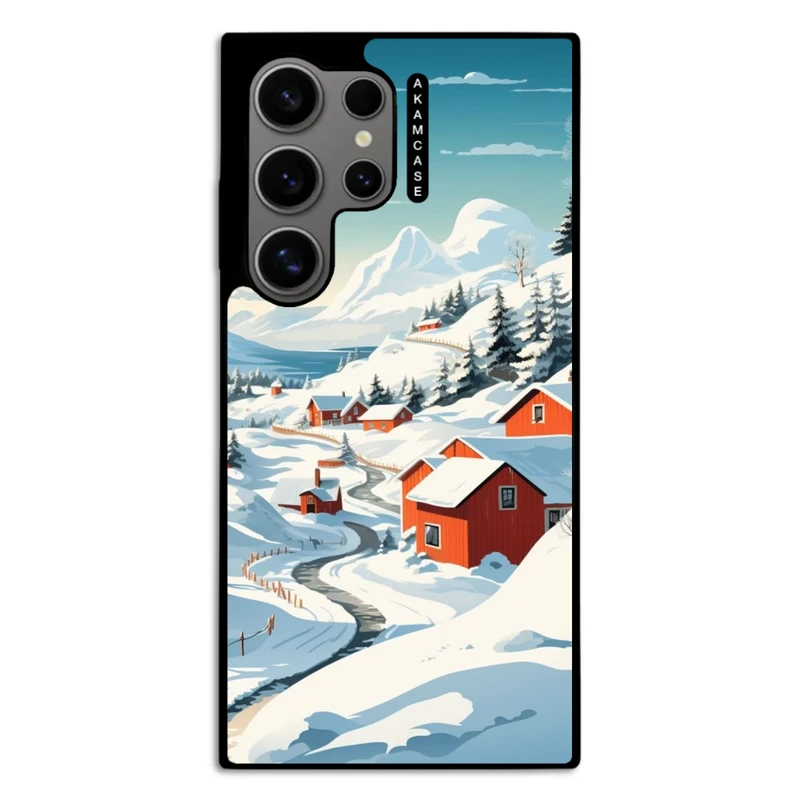 کاور آکام مدل AMC-WSGS24U-WINTER-17 مناسب برای گوشی موبایل سامسونگ Galaxy S24 Ultra